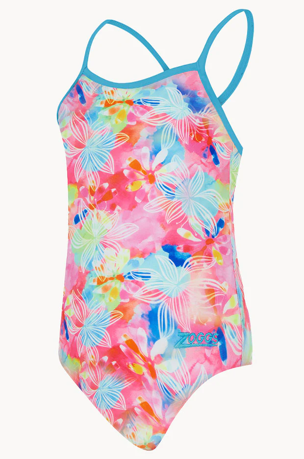 Girls Gala Yaroomba Floral One Piece - Image 3