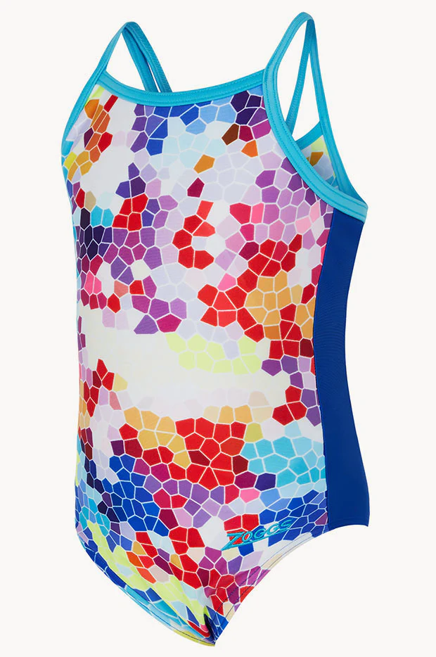 Girls Jigsaw Yaroomba Floral One Piece - Image 3