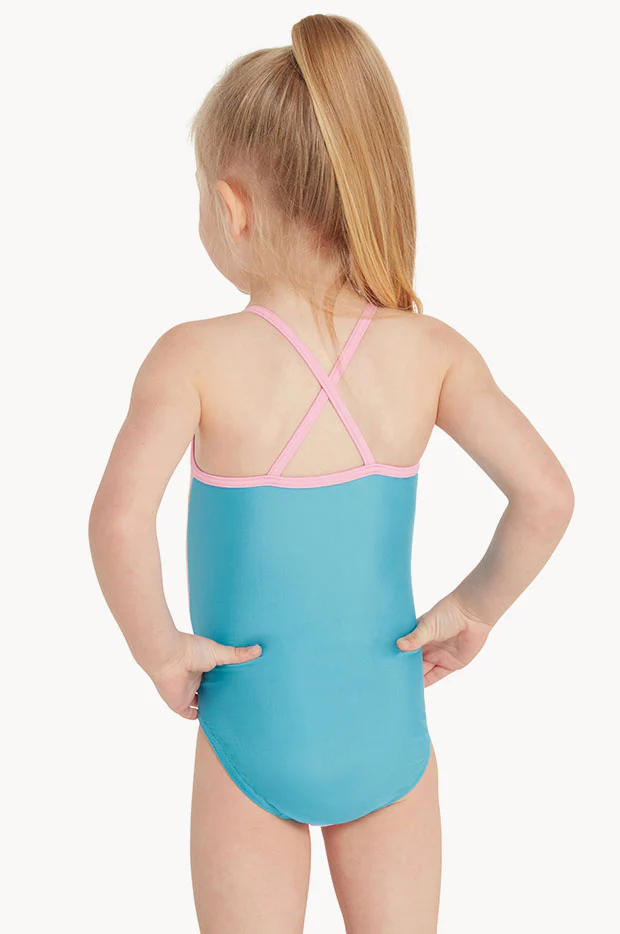 Girls Pine Time Crossback One Piece - Image 2
