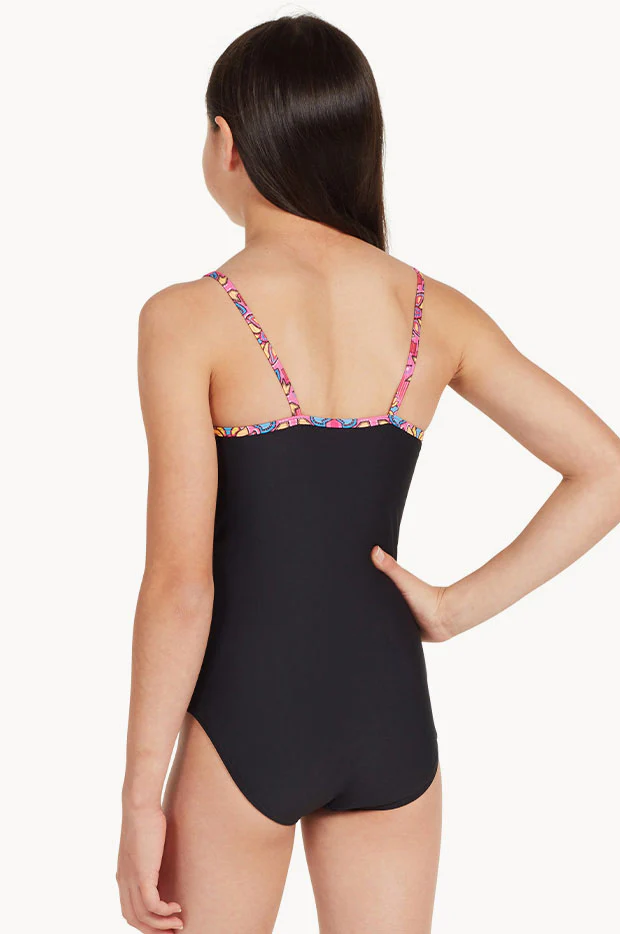 Girls Zanzibar Trim Classicback One Piece - Image 2
