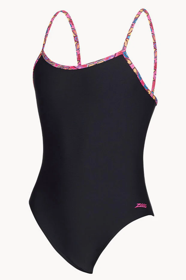 Girls Zanzibar Trim Classicback One Piece - Image 3