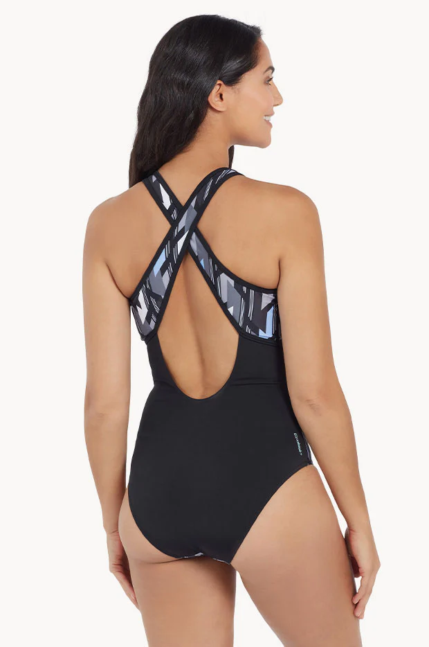 Metropolis Hi Cross Back One Piece - Image 2