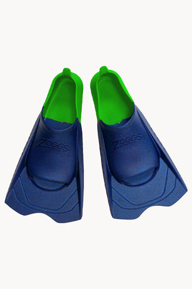Short Blade Swim Fins - Size US 7-8