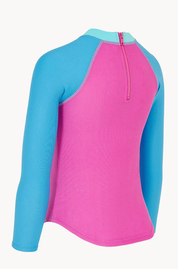 Toddler Girls Mernicorn Zip Suntop - Image 4